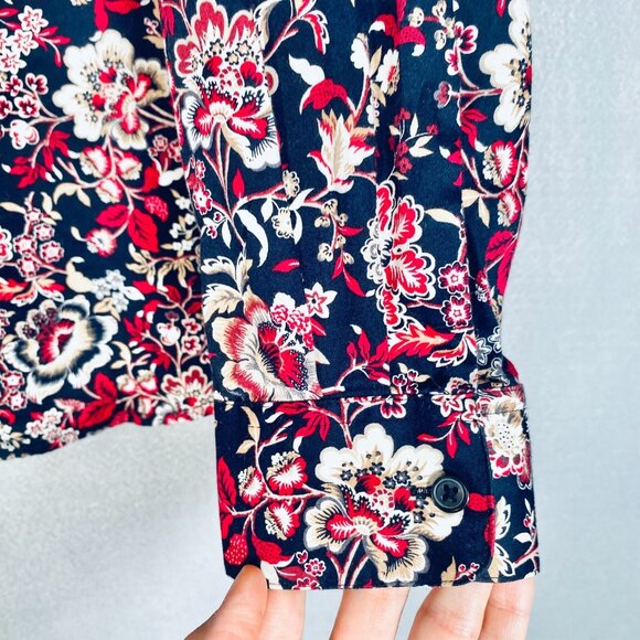 Foxcroft Shirt Womens 16 Pink Cotton Non-Wrinkle Button Up Blouse - Picture 2 of 12